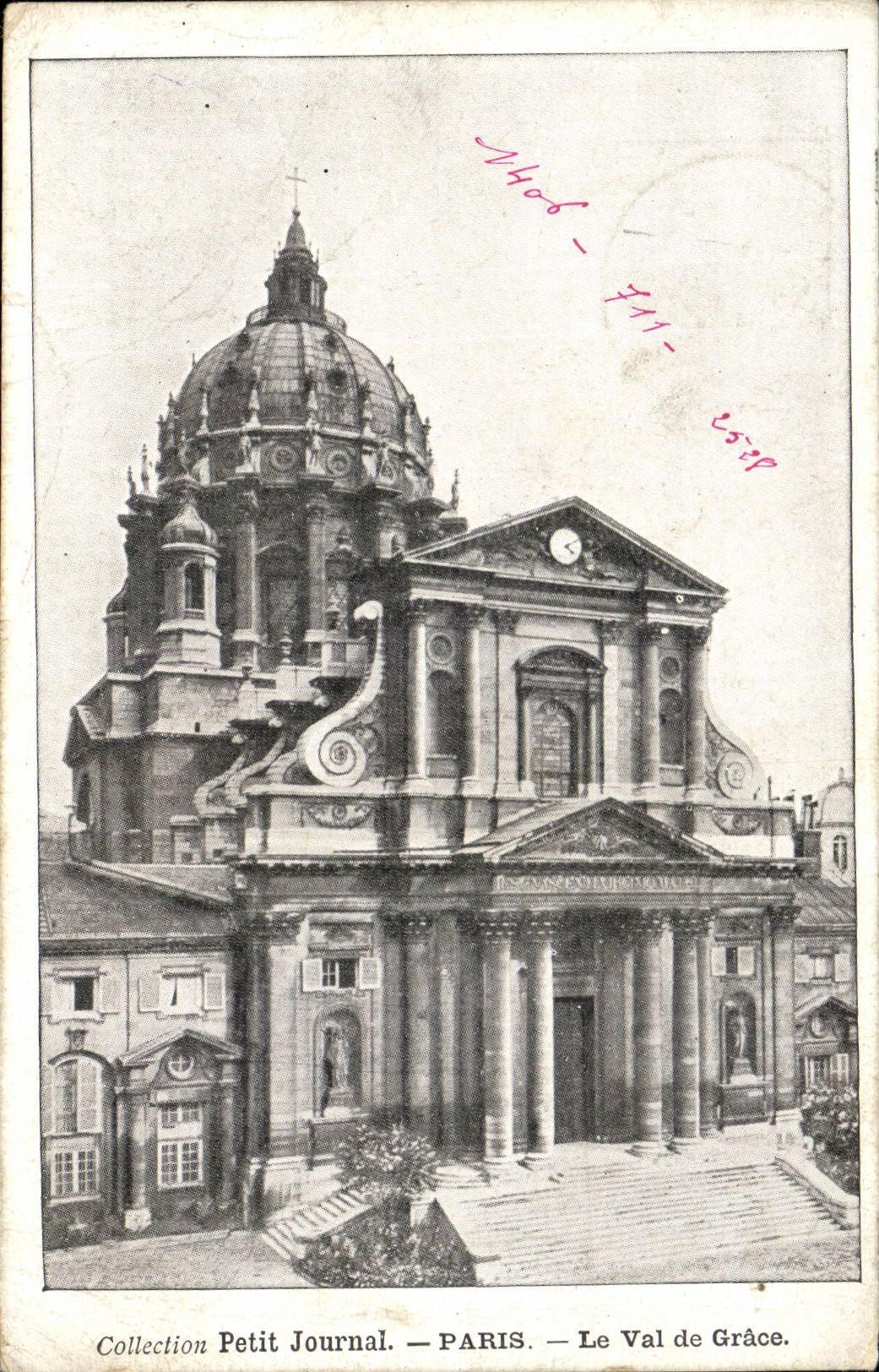 Paris 5 - Church Val de Grâce - Collection Small Newspaper CPA
