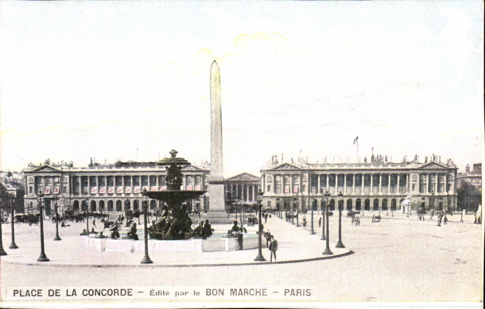 Paris 8 - Place Harmony - Publishes by Bon Marche the CPA