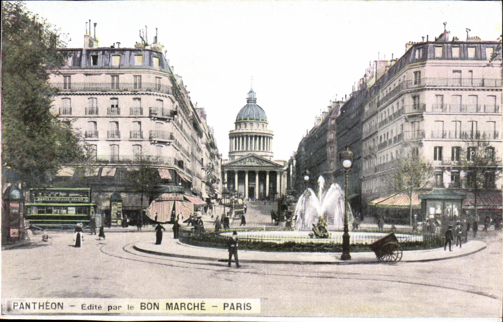 Paris 5 - The Pantheon - Publishes by Bon Marche the CPA