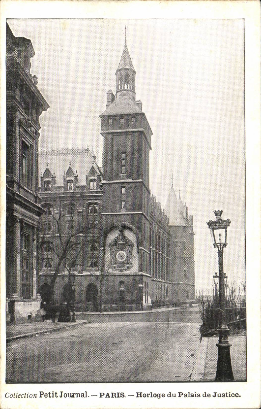 Paris - 1 - Horloge de Palais de Justice - Collection Petit Journal - CPA