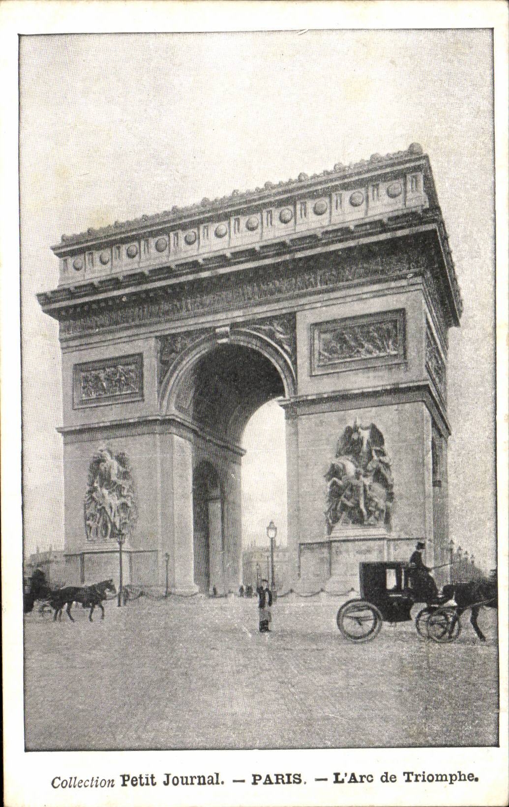 Paris - 8 - Arc de Triomphe - Collection the Small Newspaper - CPA