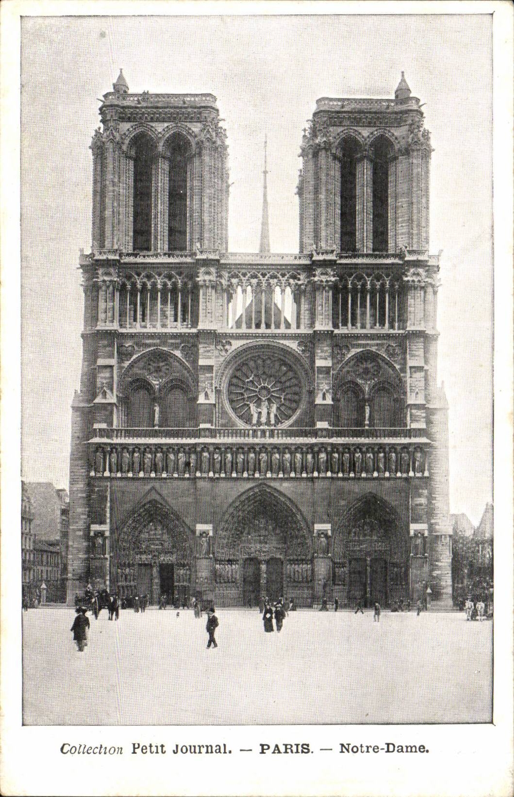 Paris 4 - Notre Dame - Collection Petit Journal - CPA