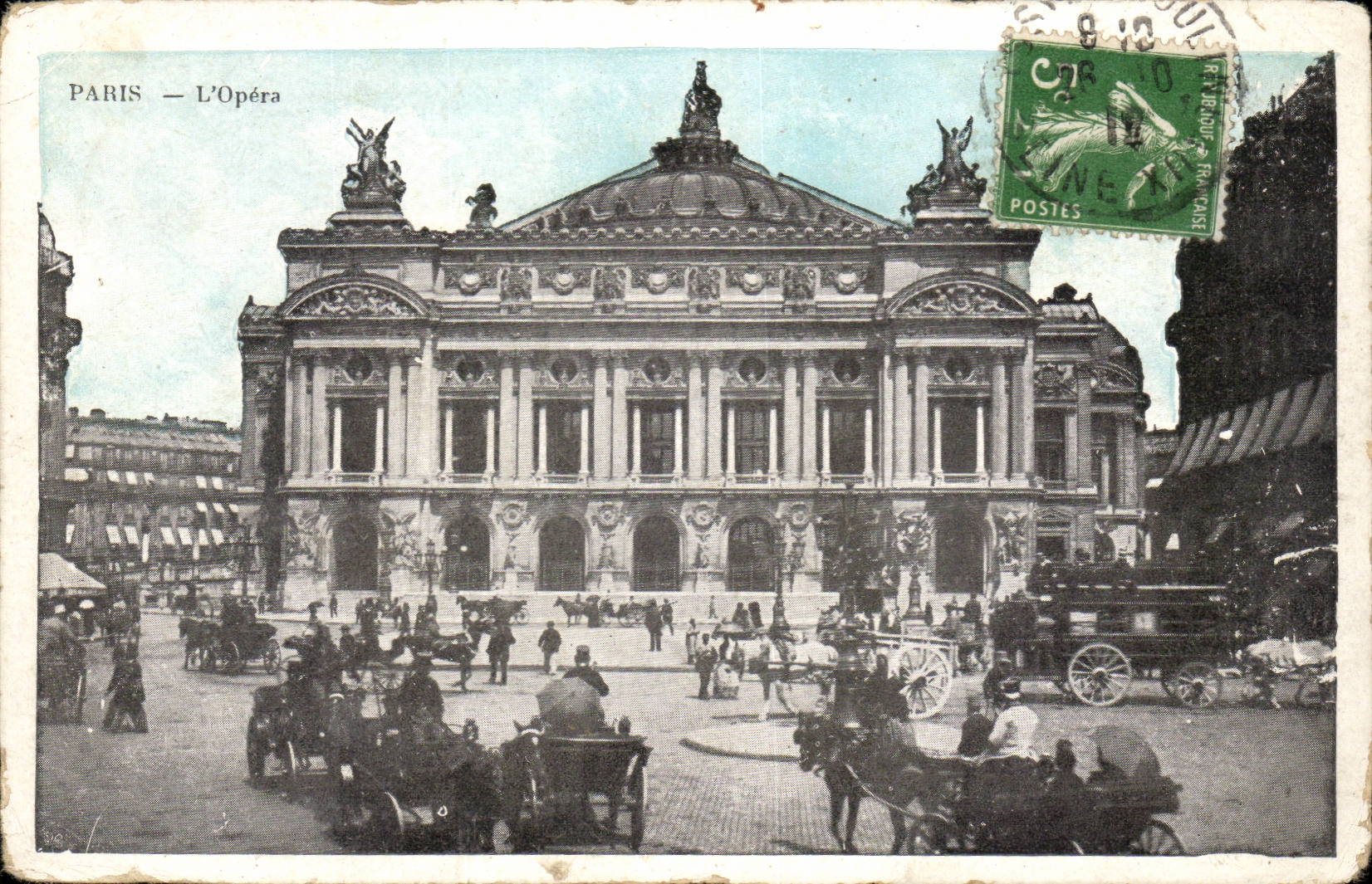 Paris 9 - L'Opera CPA 
