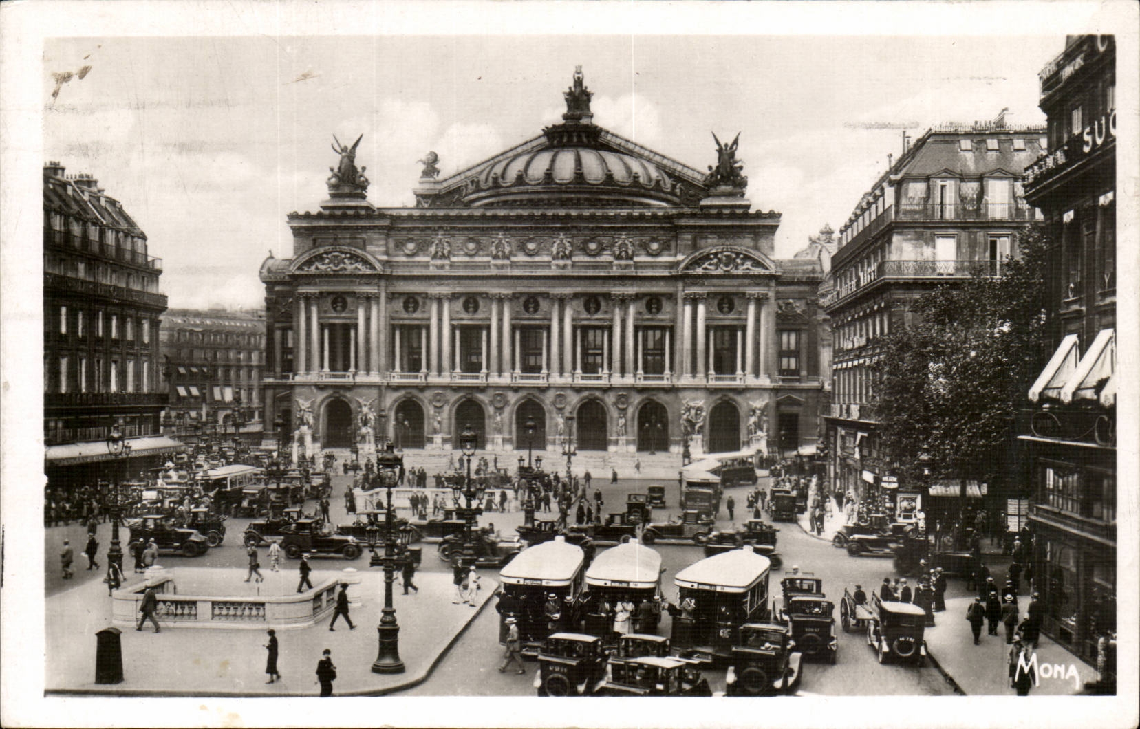 Paris - 9 - L'Opera CPA 