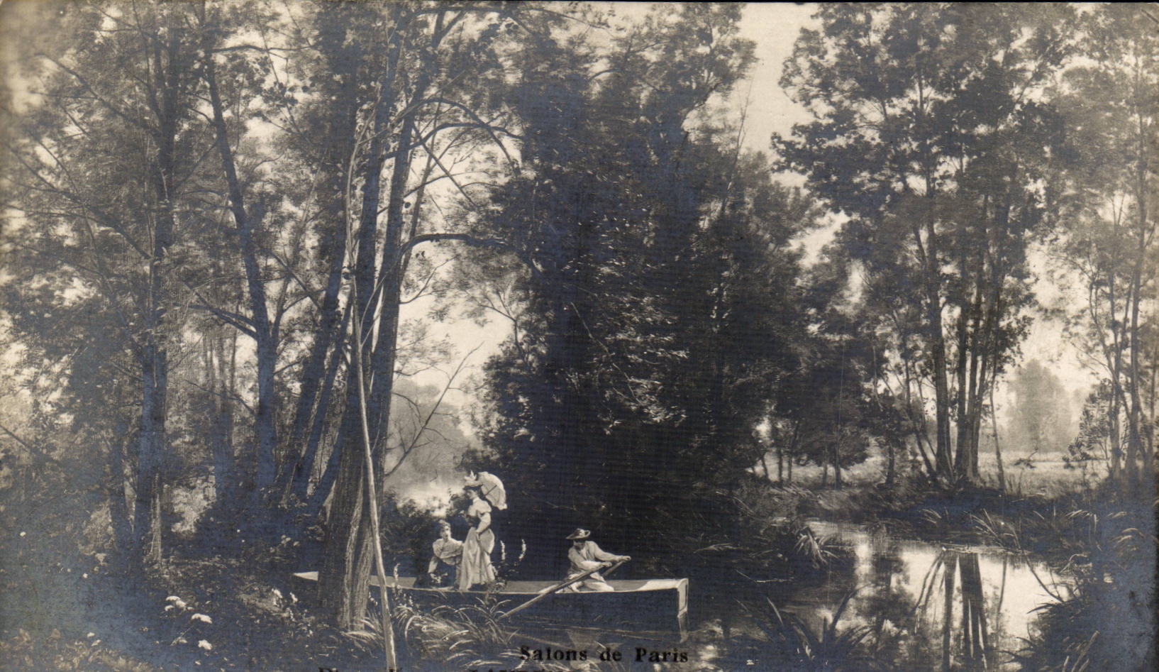 Paris - 1 - Salons de Paris - Tableaux - Arts - CPA 