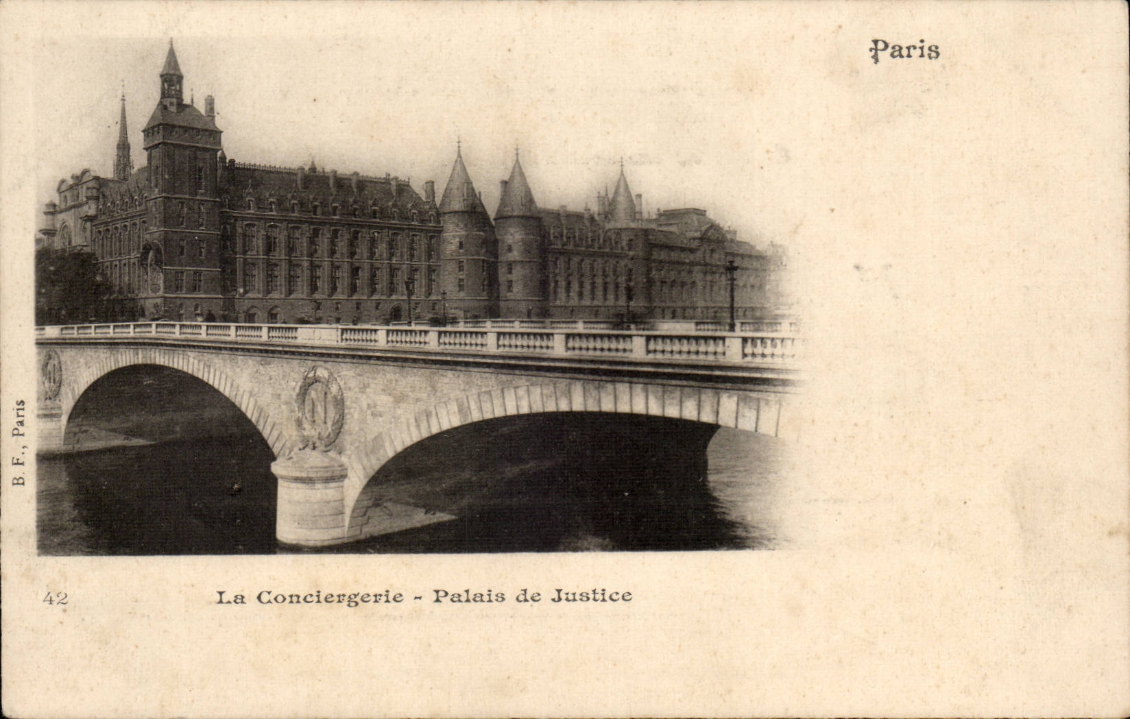 Paris 1 - Palais de Justice - La Conciergerie CPA 