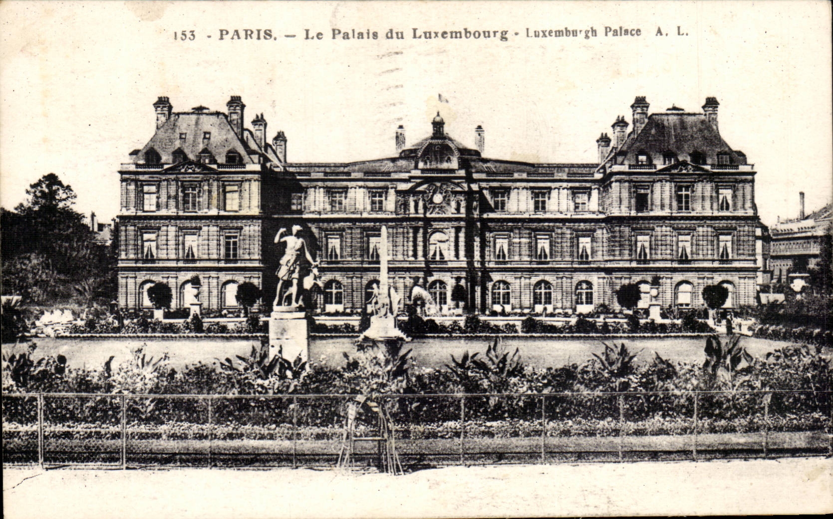 Paris - 6 - the Palate of Luxembourg - CPA