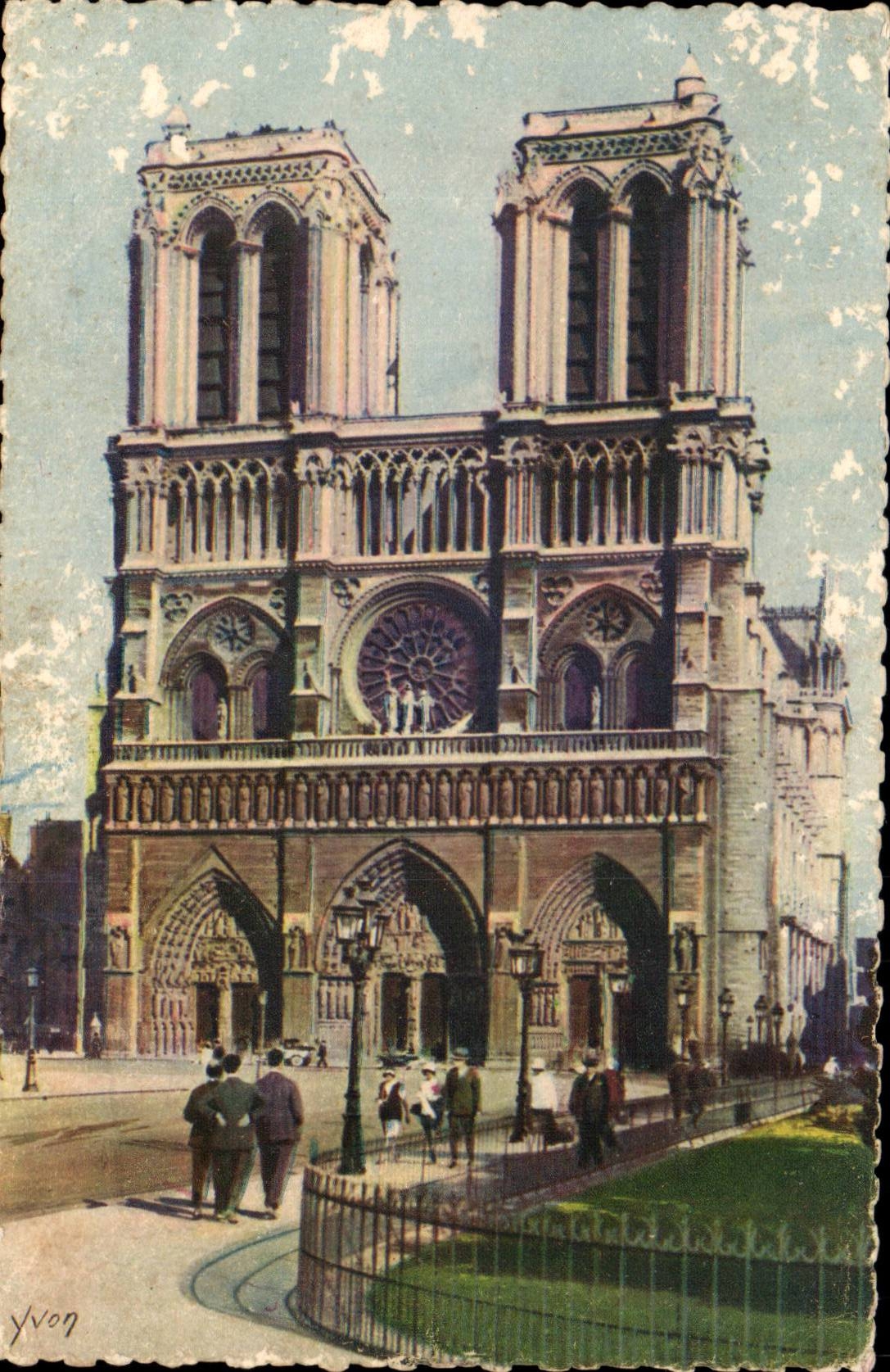 Paris 4 - Notre Dame - CPA 