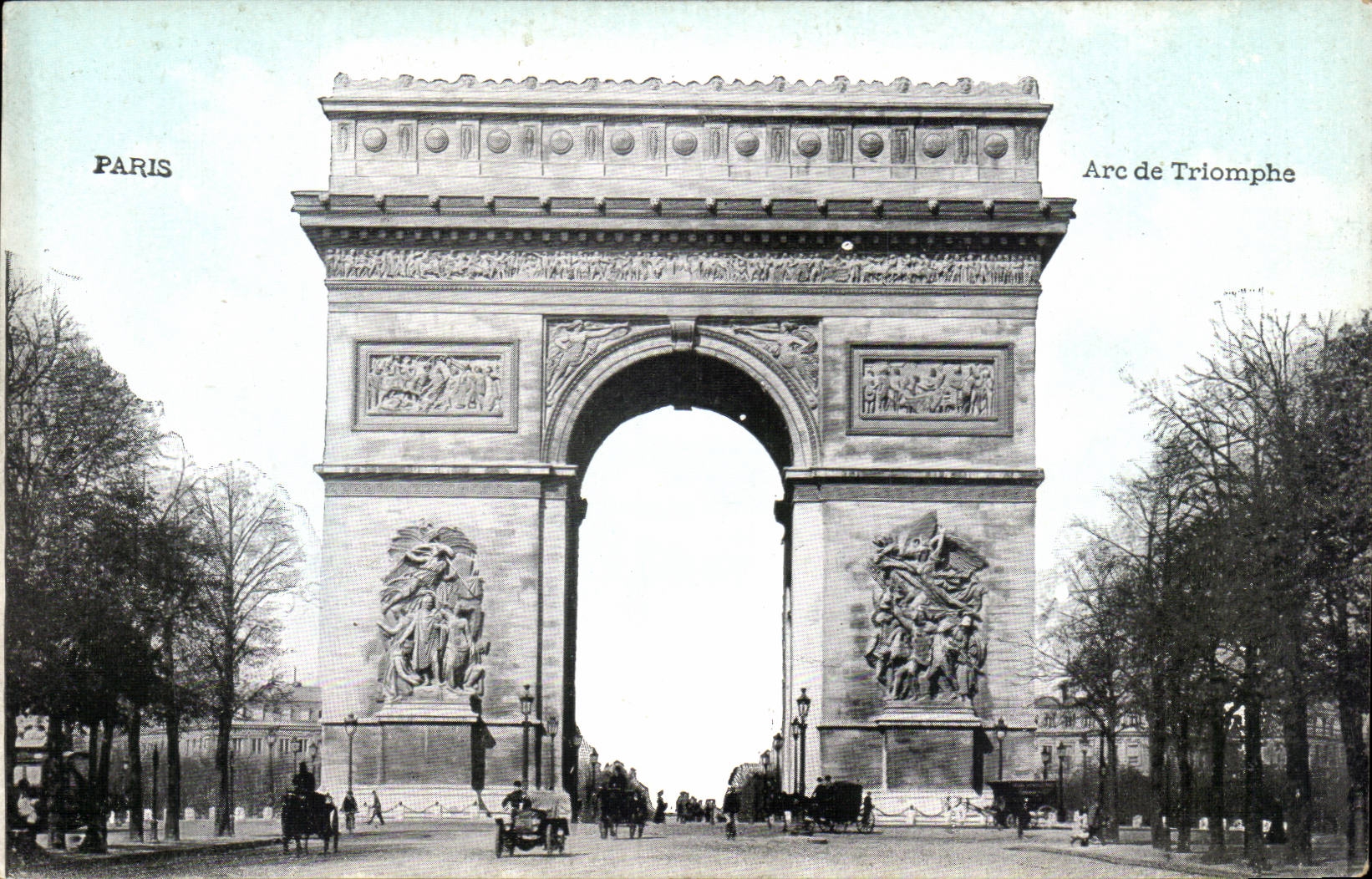 Paris 8 - Arc de Triomphe - CPA