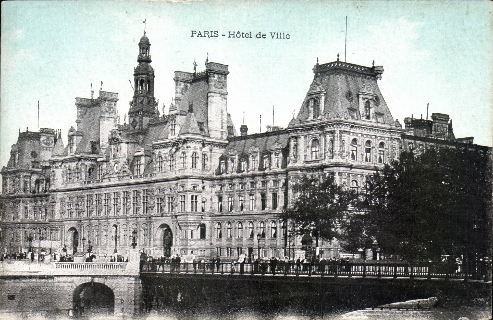 Paris 4 - Hotel de Ville - CPA 