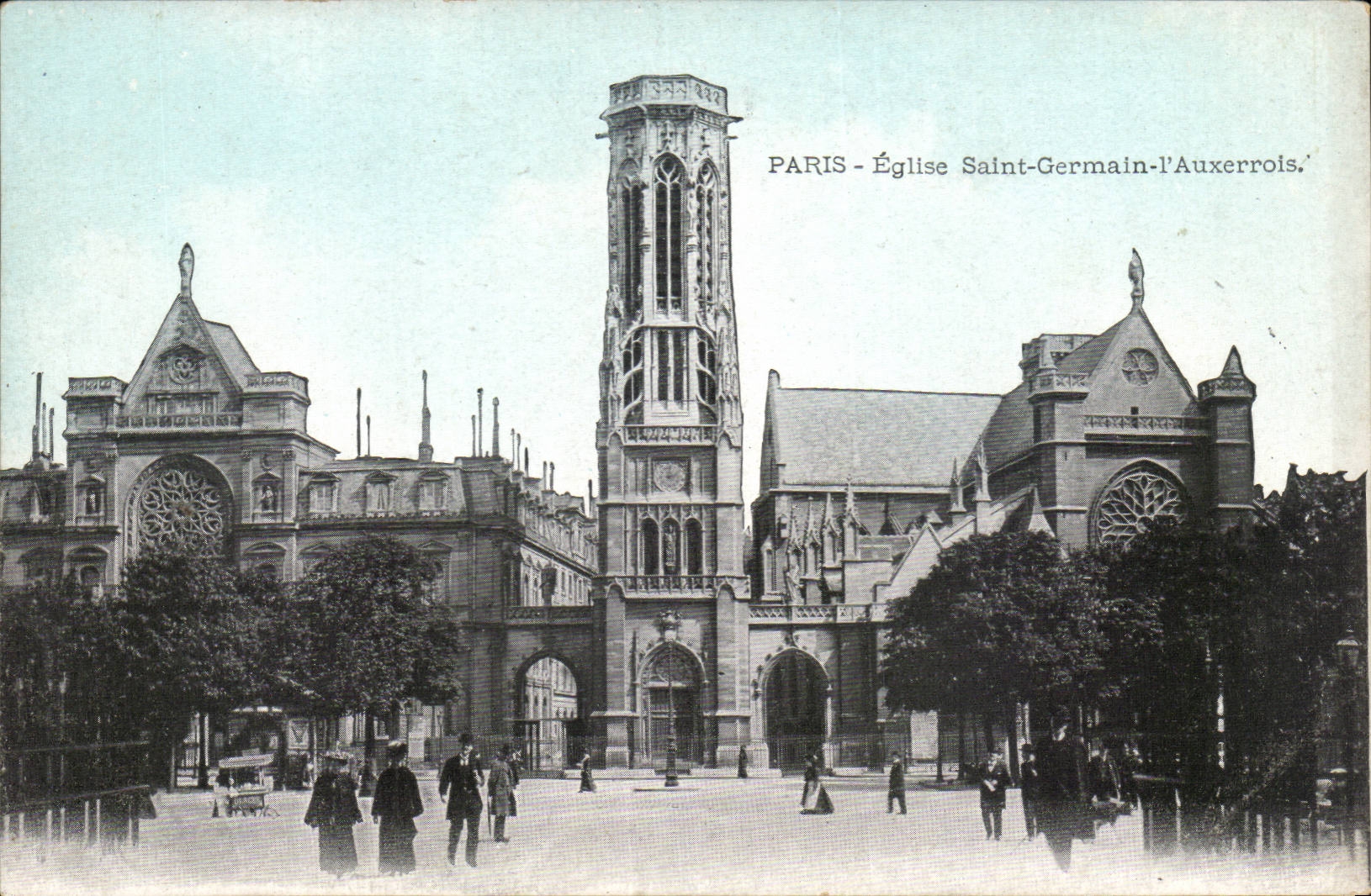 Paris 1 - Eglise Saint Germaine l'Auxxerois - CPA 