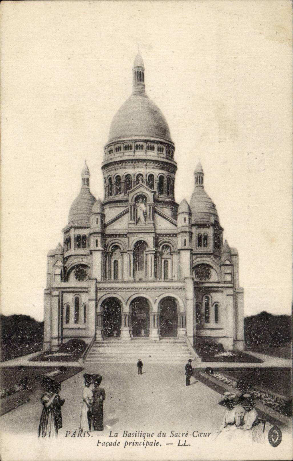 Paris 14 - The Sacring Heart - CPA