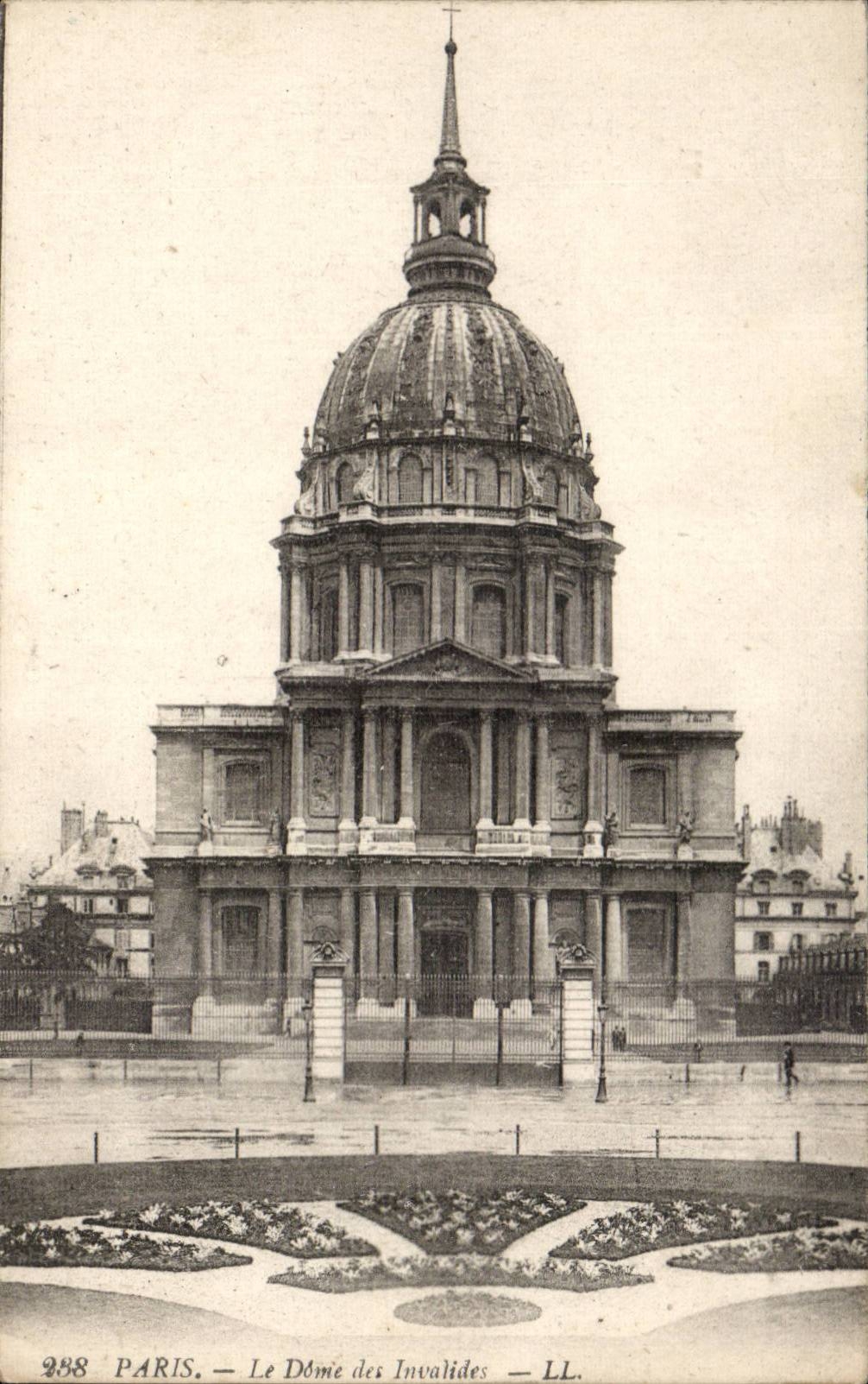 Paris - 7 - the Dome of Invalides - CPA
