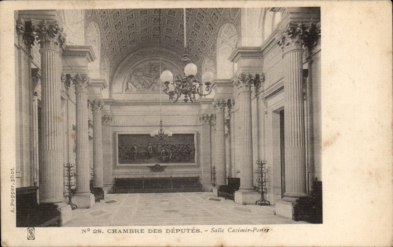 Paris - 7 - House of Commons - Room Casimir Perrer - CPA