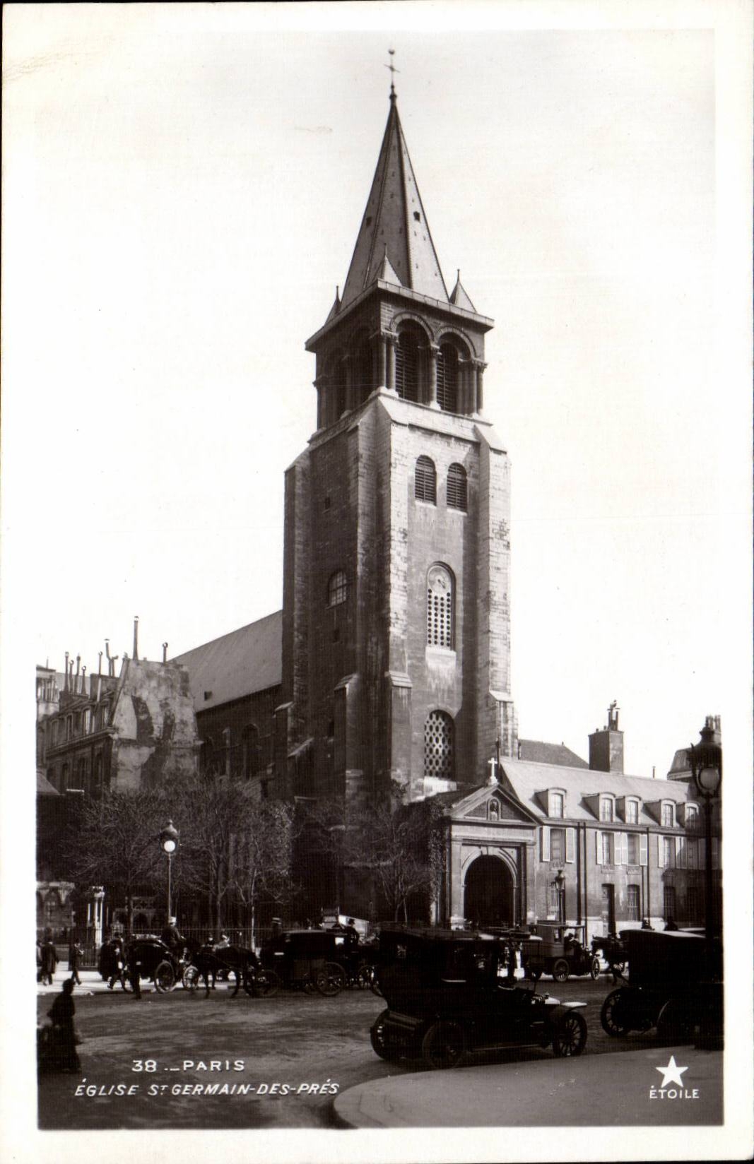 Paris - 6 - Church Saint Germain of Close CPA
