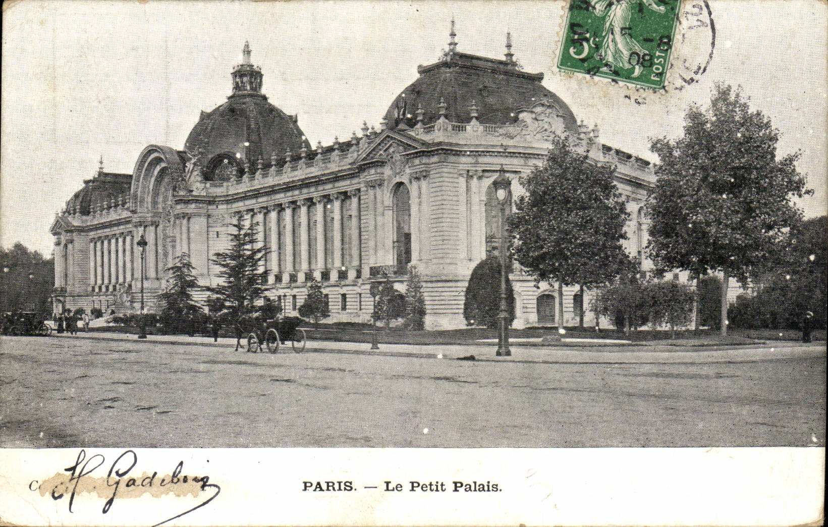 Paris - 8 - the Petit Palais - CPA -