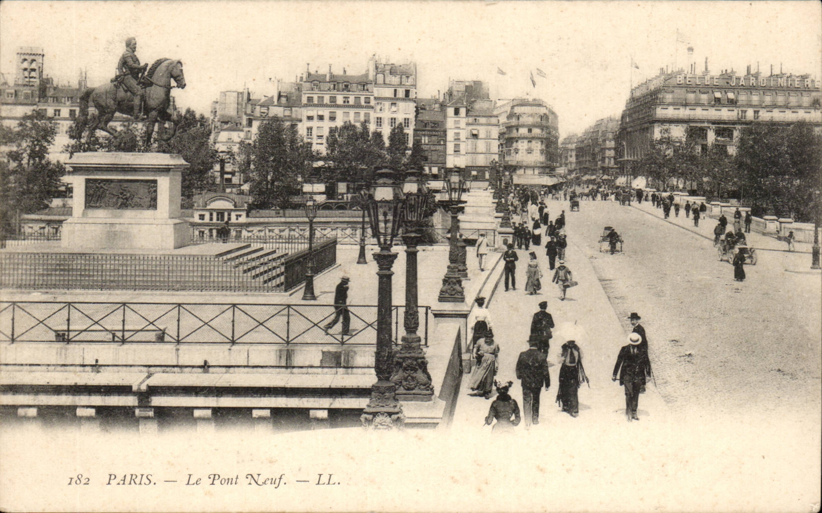 Paris - 5 - the New Bridge - CPA