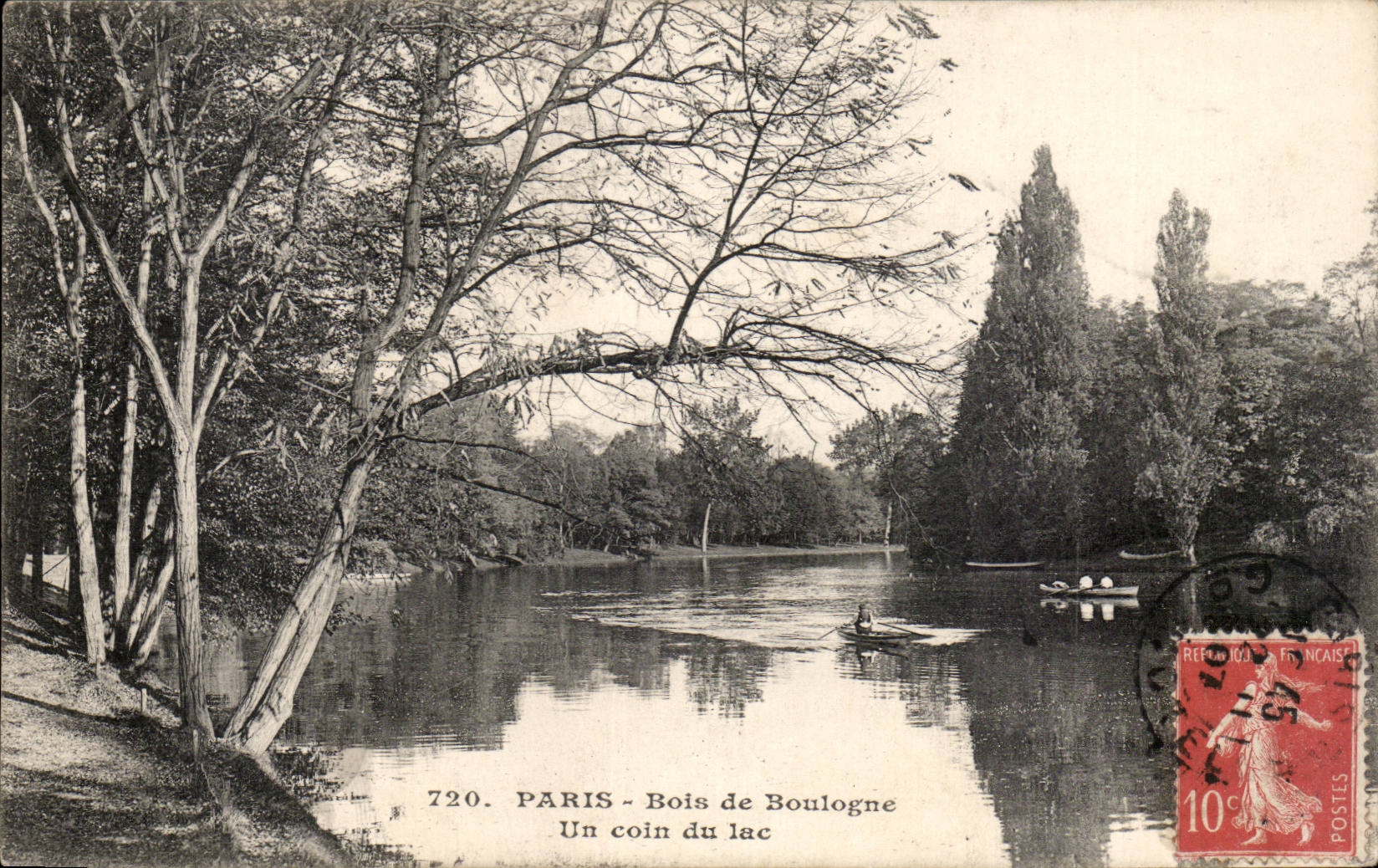 Paris - 16 - Bois de Boulogne - Un Coin du Lac - CPA