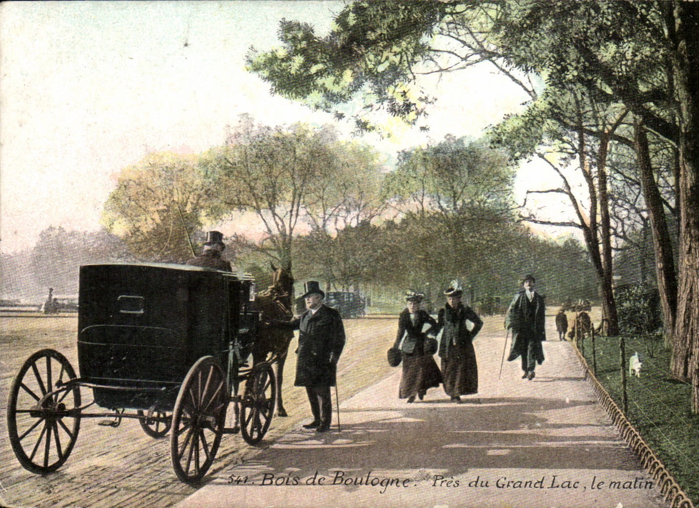 Paris 16 - Pres du Grand Lac le Matin - Bois de Boulogne - CPA