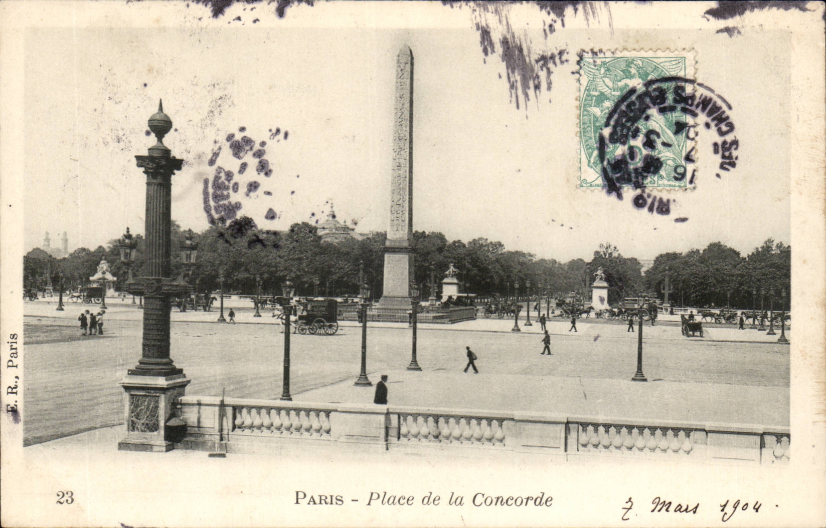 Paris - 8 - Place of Harmony CPA