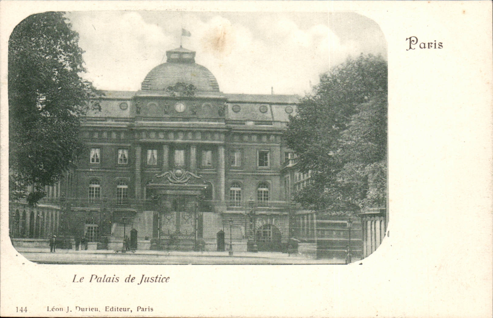 Paris 1 - Le Palais de Justice CPA 