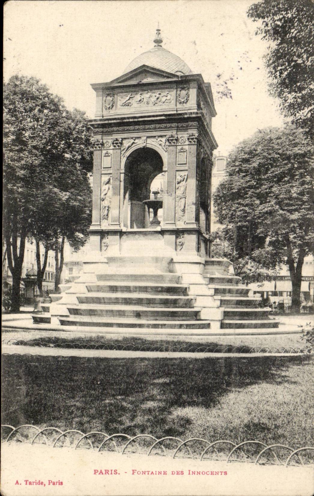Paris 1 - Fontaine des Innocents CPA 