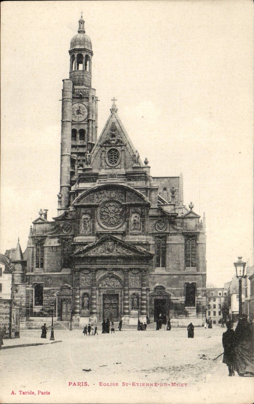 Paris 5 - St Etienne of the Mount - CPA
