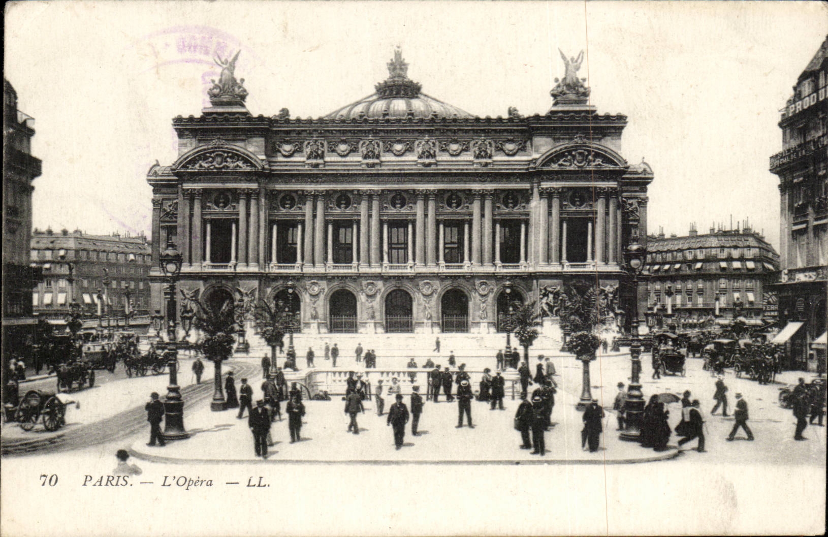 Paris - 8 - the Opera - CPA
