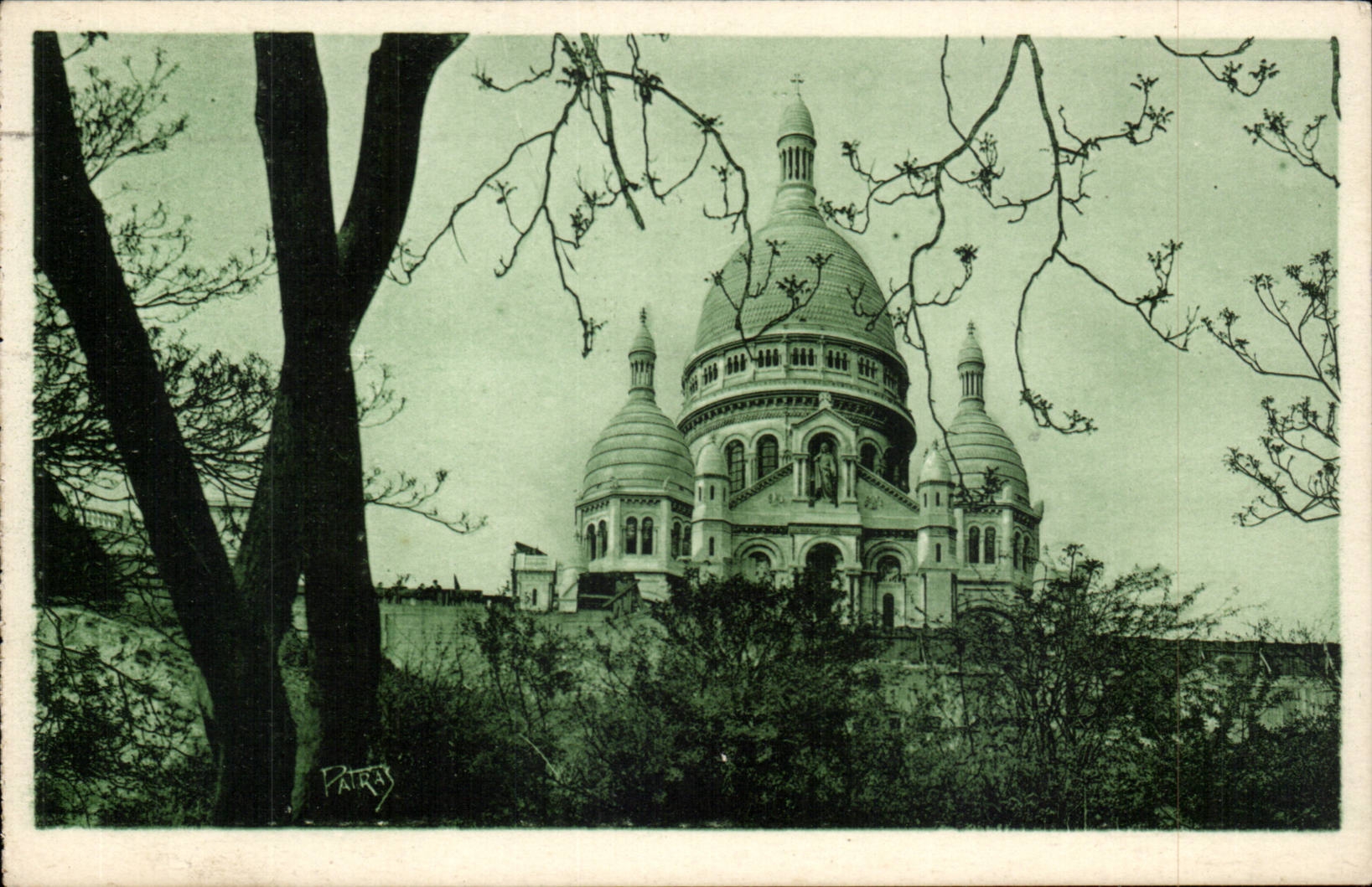 Paris - 14 - Basiique of the Sacring Heart - Montmartre - CPA