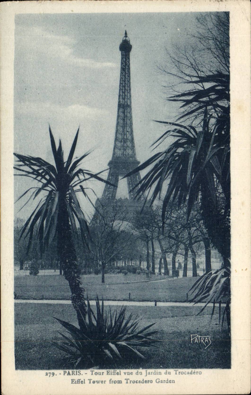 Paris - 7 - Turn of Eiffel - Eiffel Tower - CPA