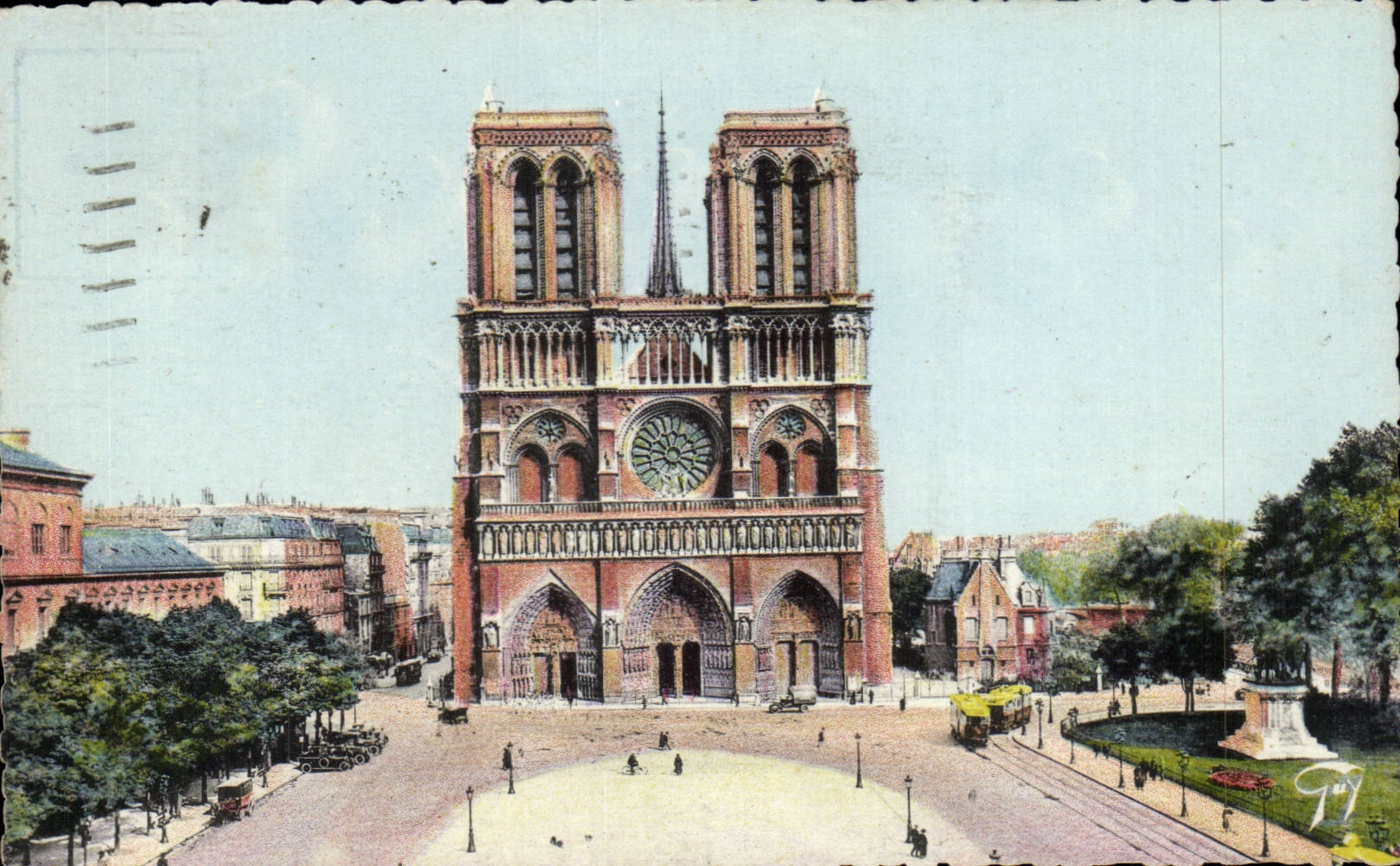 Paris - 4 - Notre Dame - CPA 