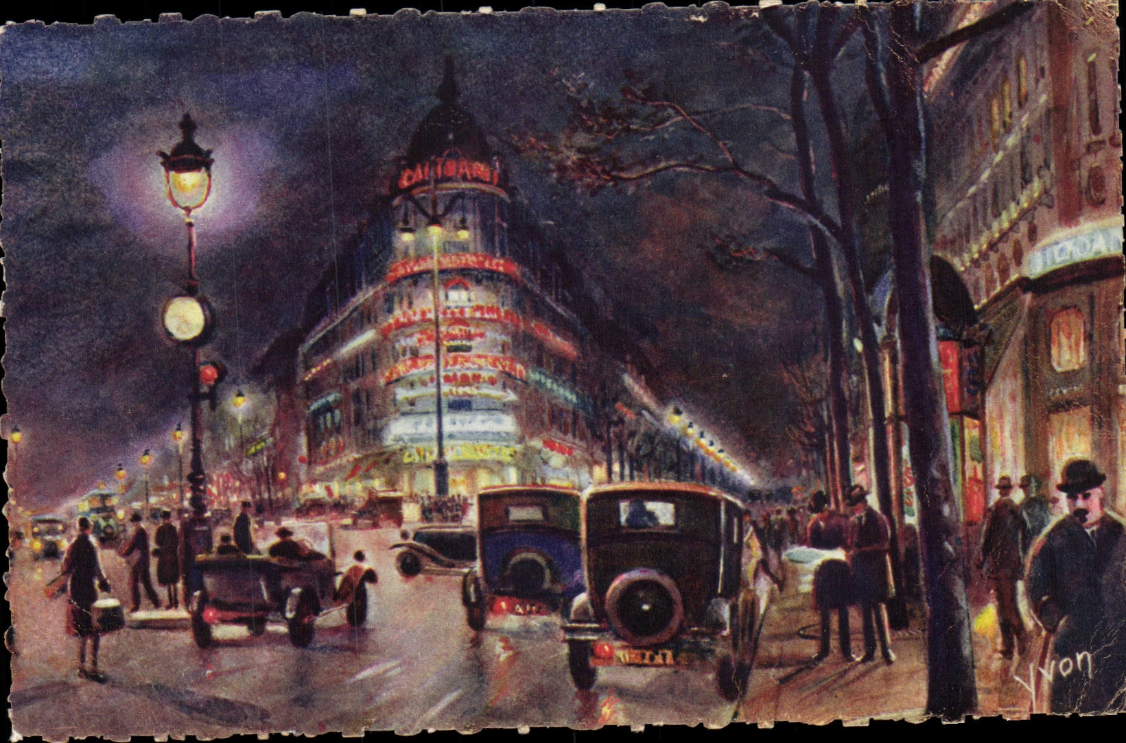 Paris - 9 - Carrefour Richelieu Drouot - CPA