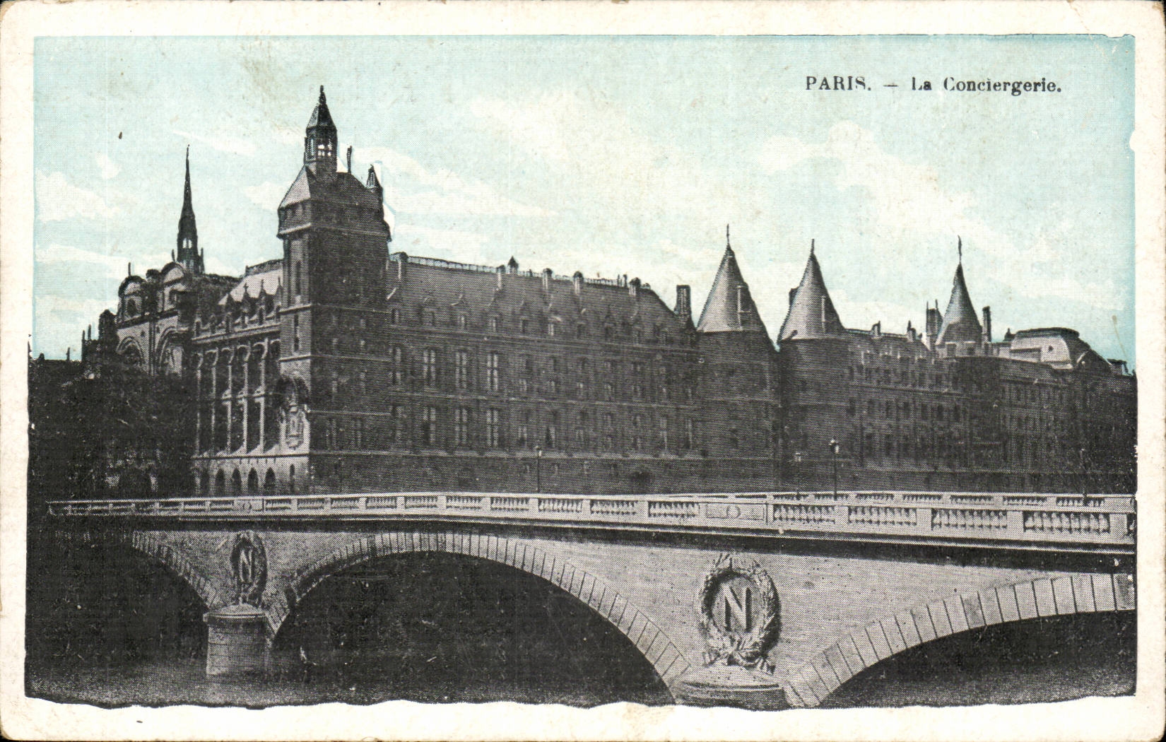 Paris CPA La conciergerie