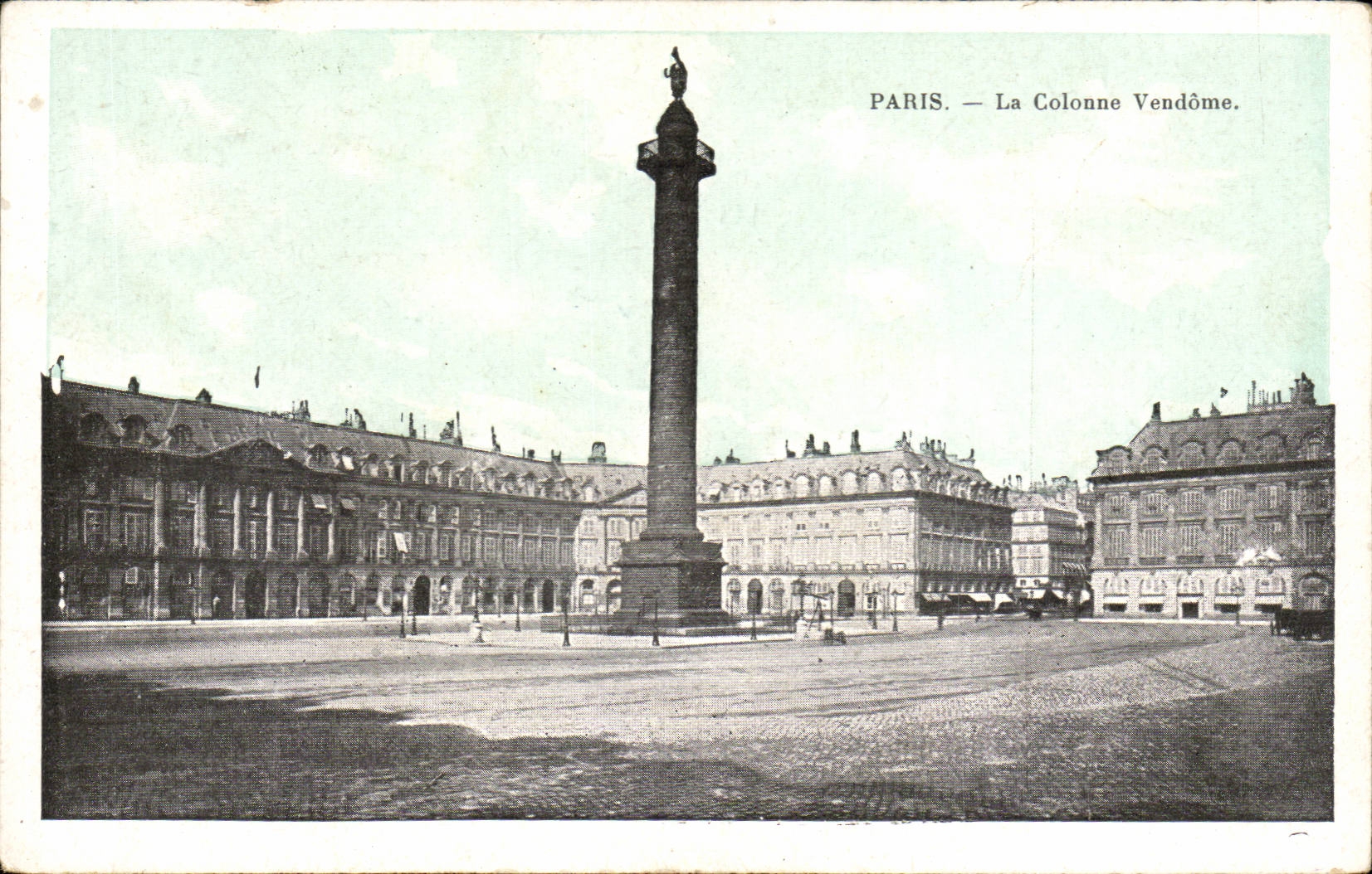 Paris CPA the Vendome column