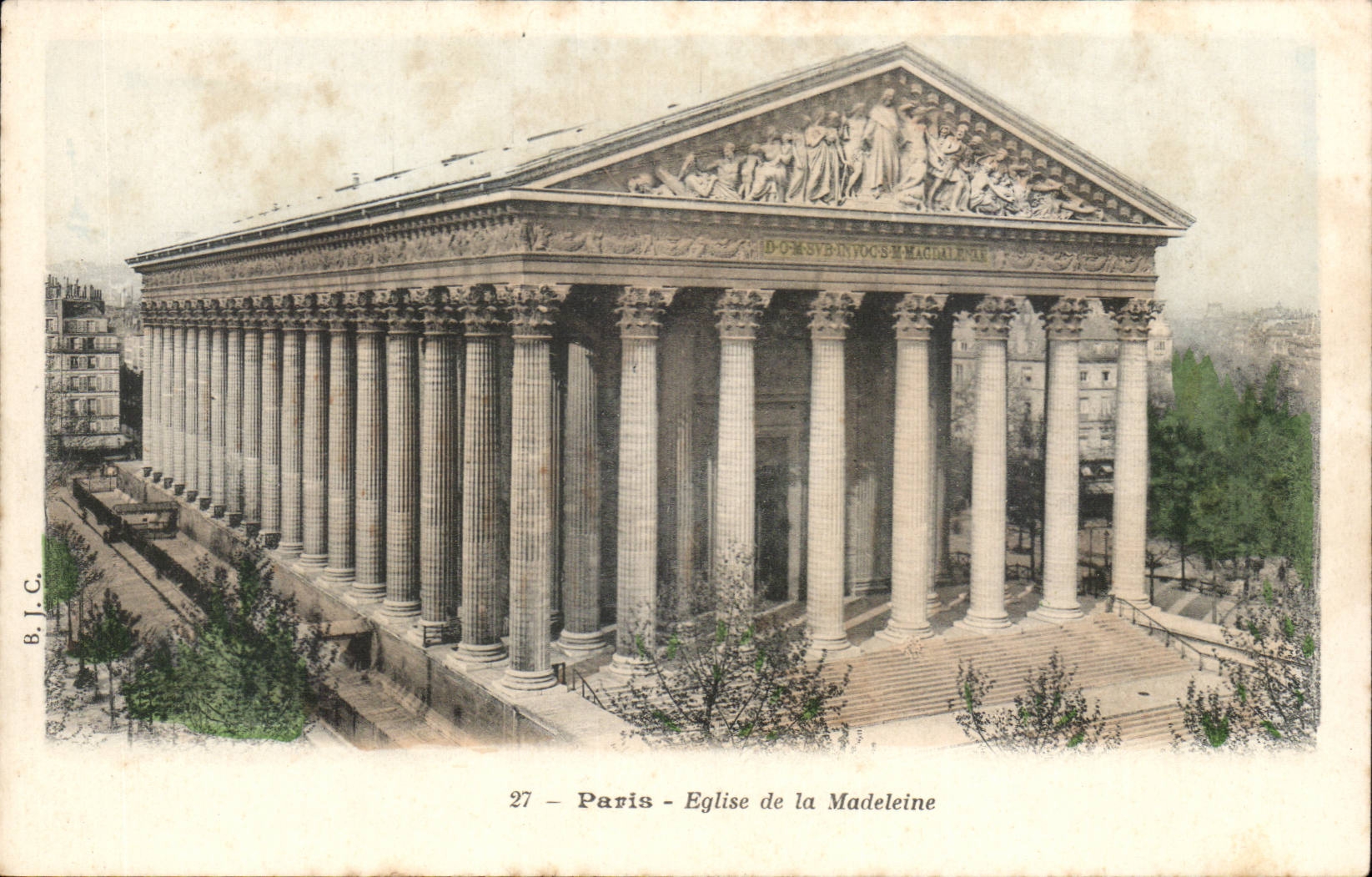 Paris CPA Eglise de la Madeleine