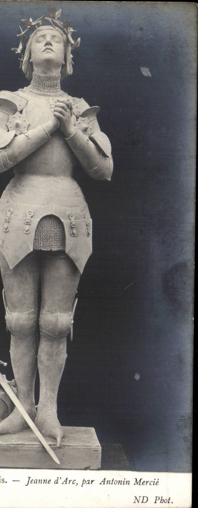 Wohnzimmer von Paris cPA Jeanne des Bogens durch antonin Mercie