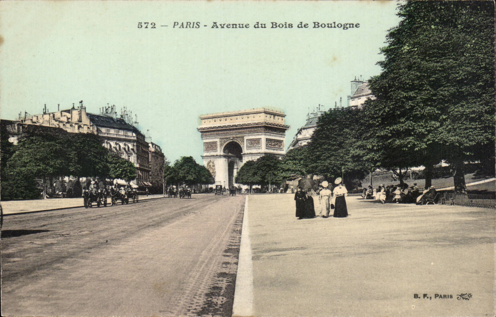 Paris CPA Which occurred of the Bois de Boulogne