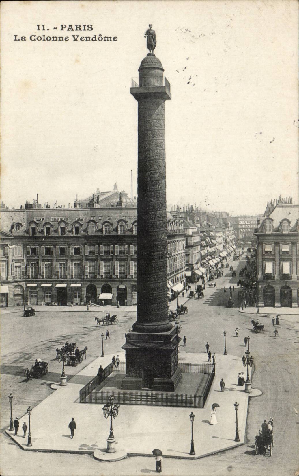 Paris CPA the Vendome column