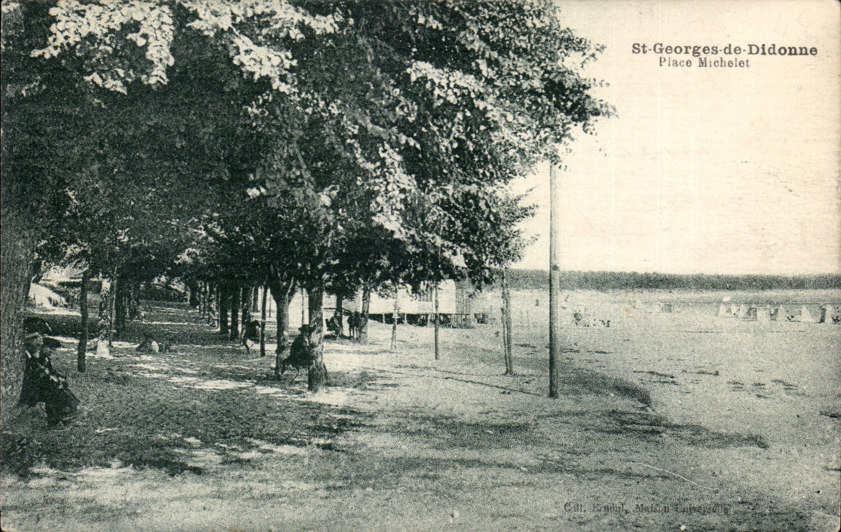 Saint Georges de Didonne CPA Places Mcihelet
