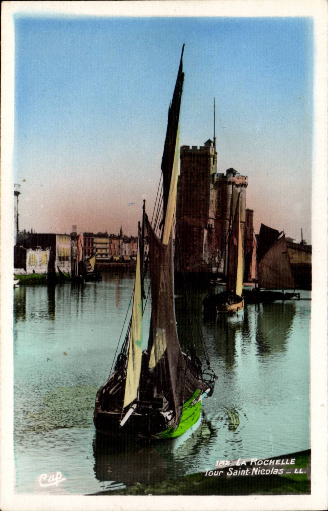 Umdrehungs-Saint Nicolas La Rochelle-CPA