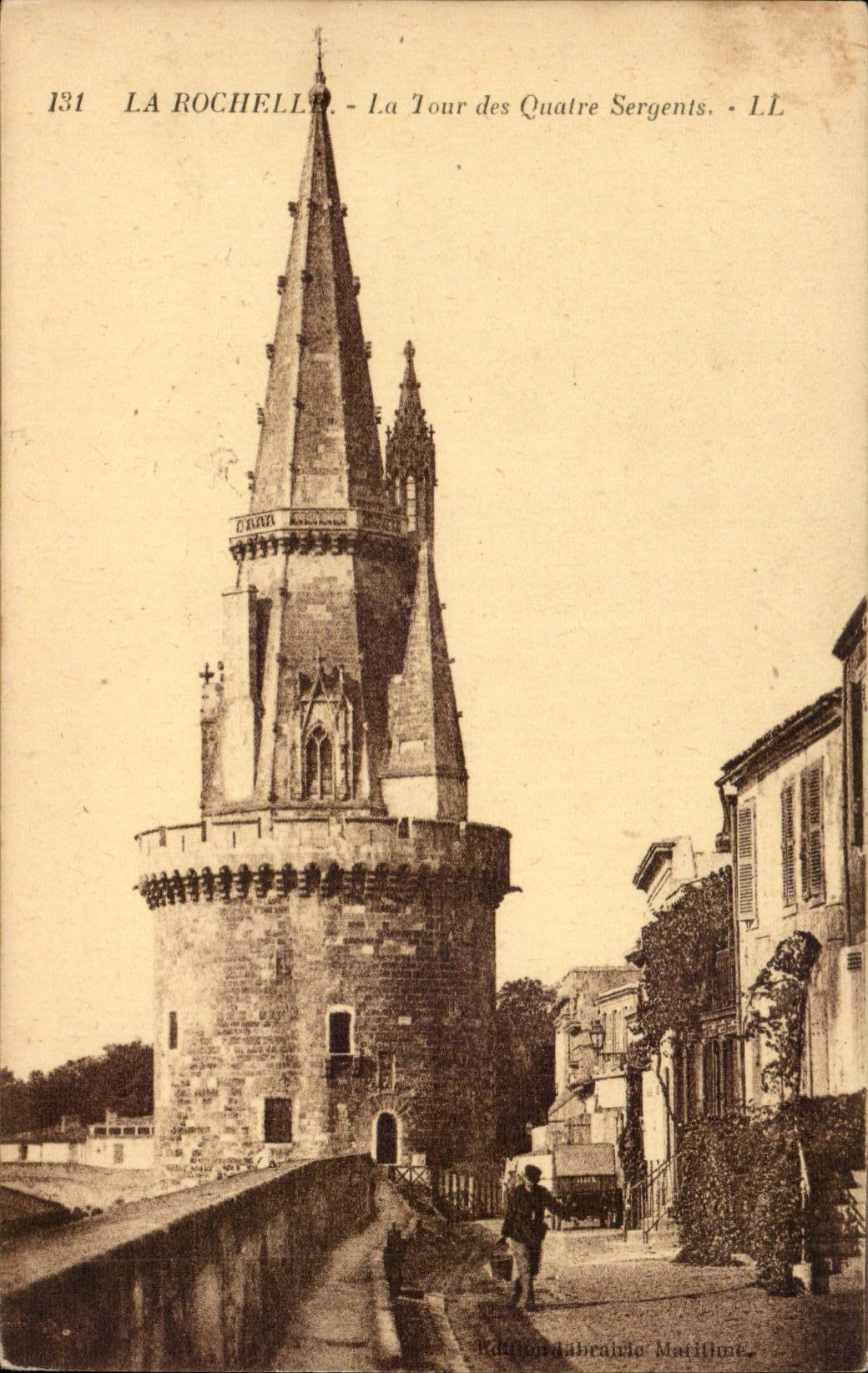 La Rochelle CPA der Aufsatz der vier Sergeants