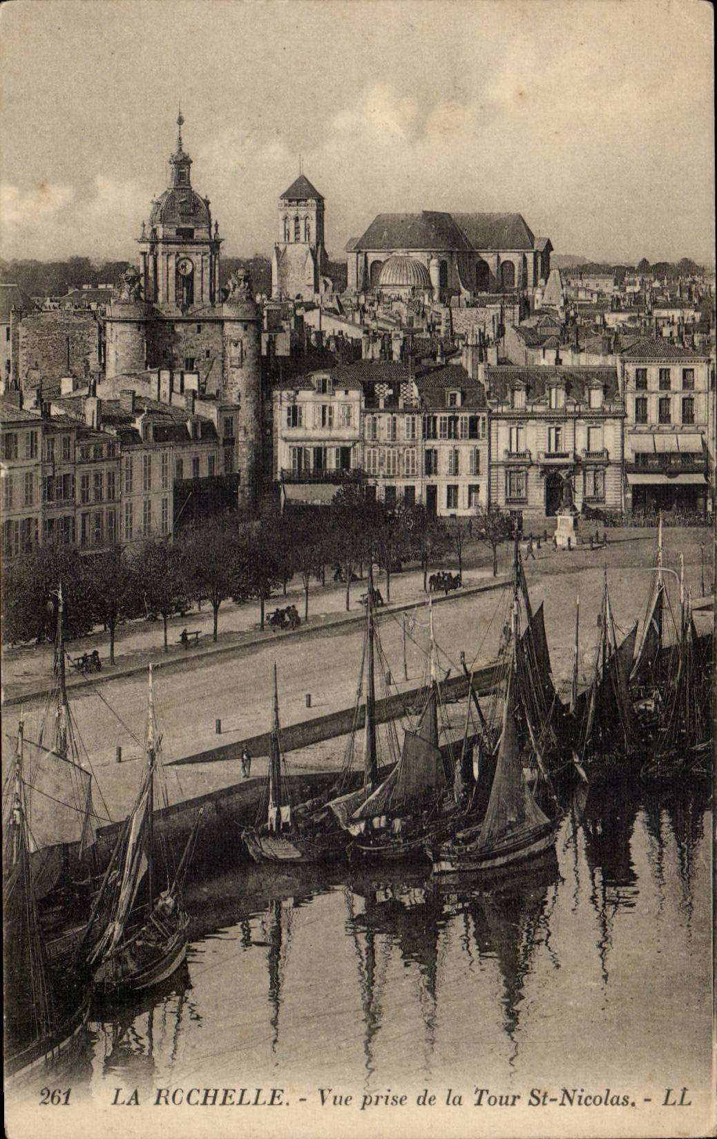 La Rochelle CPA gesehen von der Aufsatz-Str Nicolas