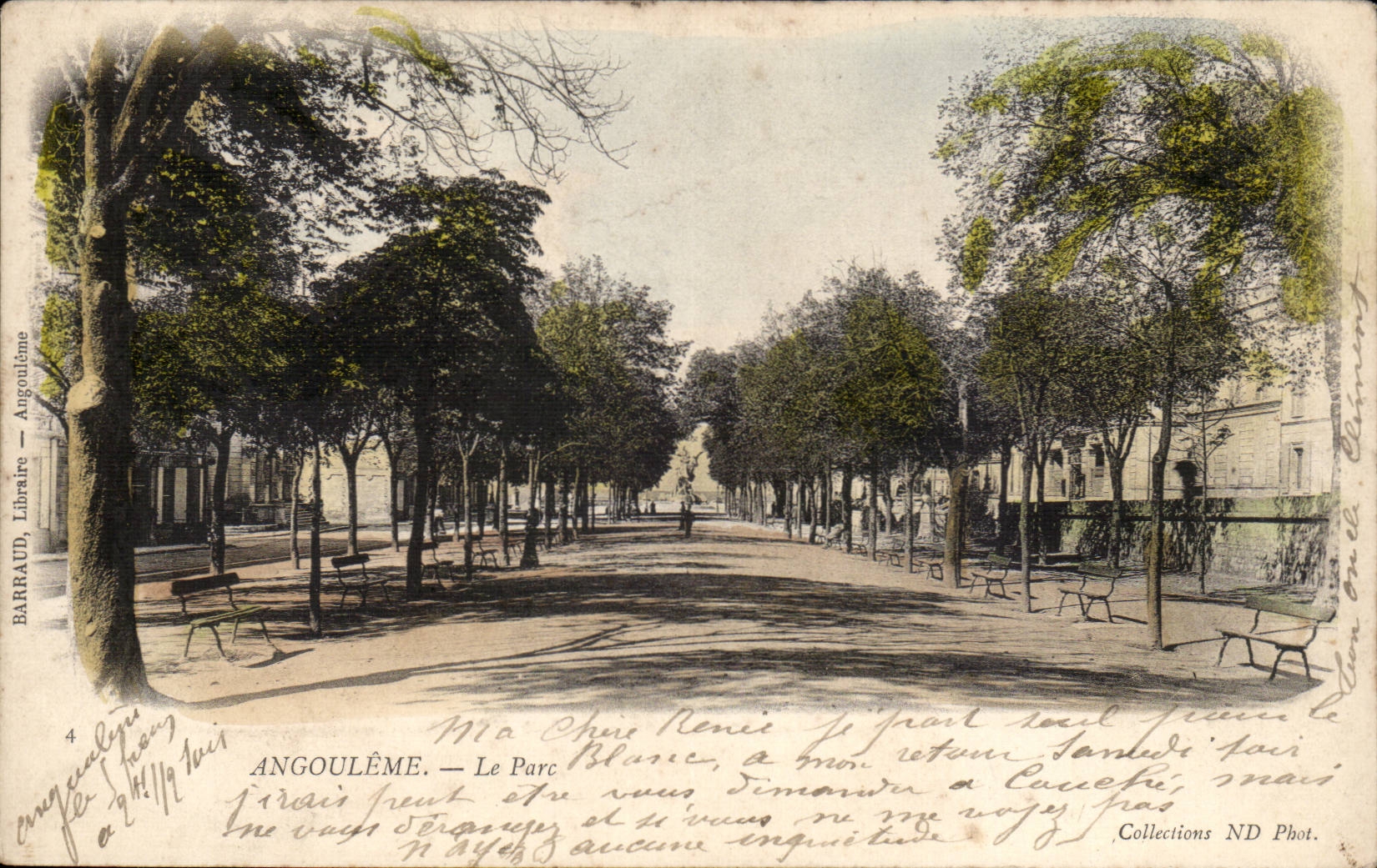 Angouleme CPA Le parc