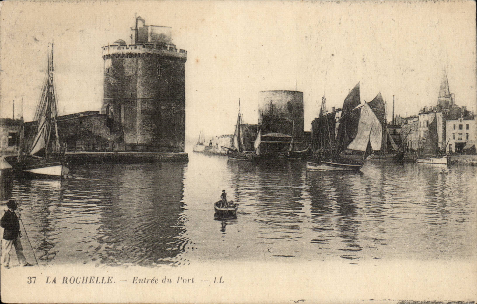 Hereinkommen Rochelle-CPA des Hafens