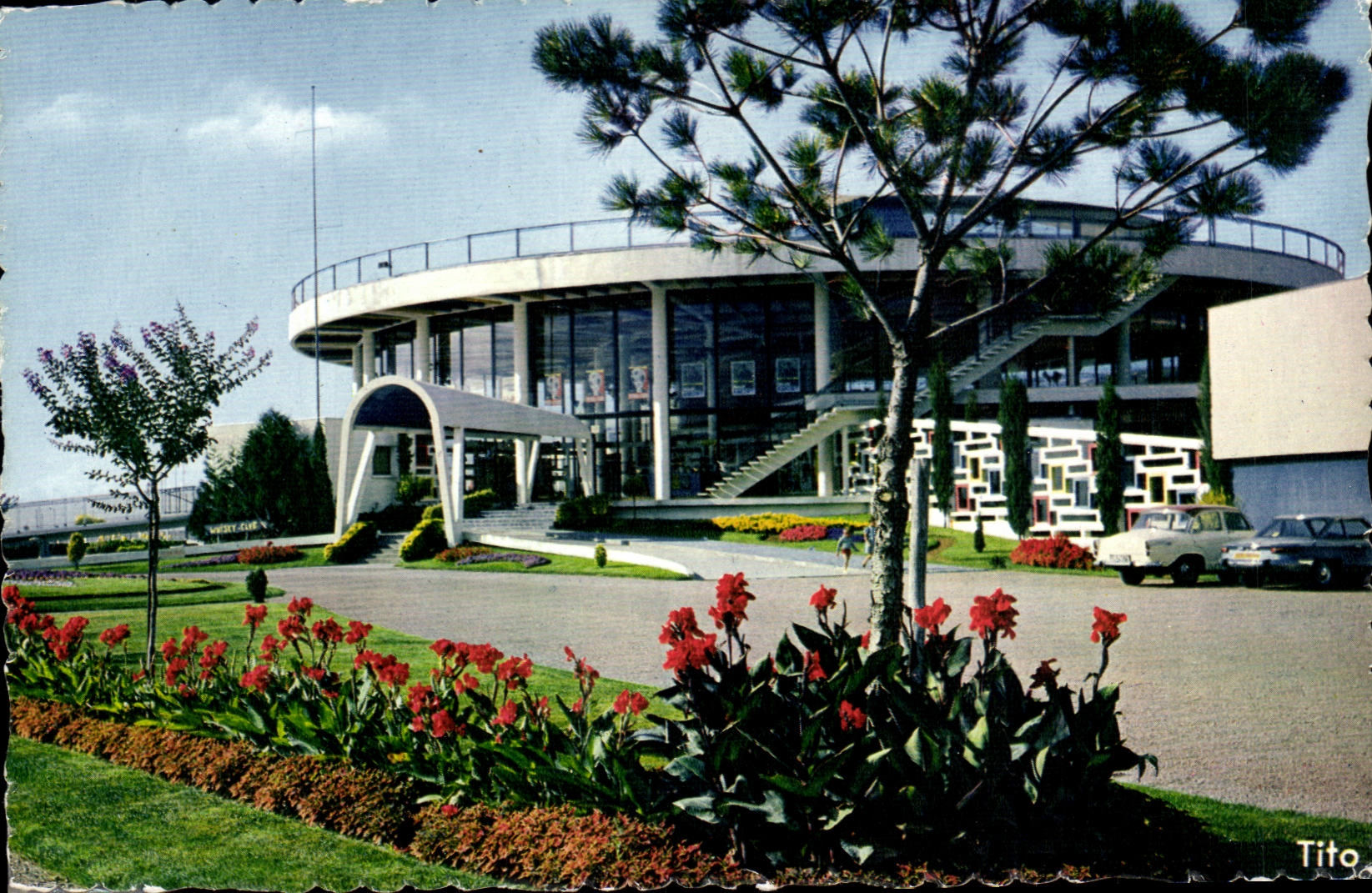 Royan CPA das Rundbau des Kasinos