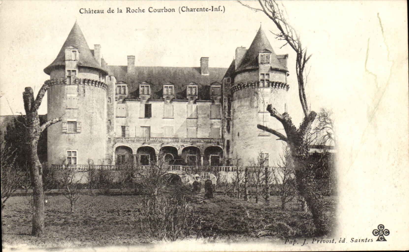 CPA Castle of the Courbon Rock