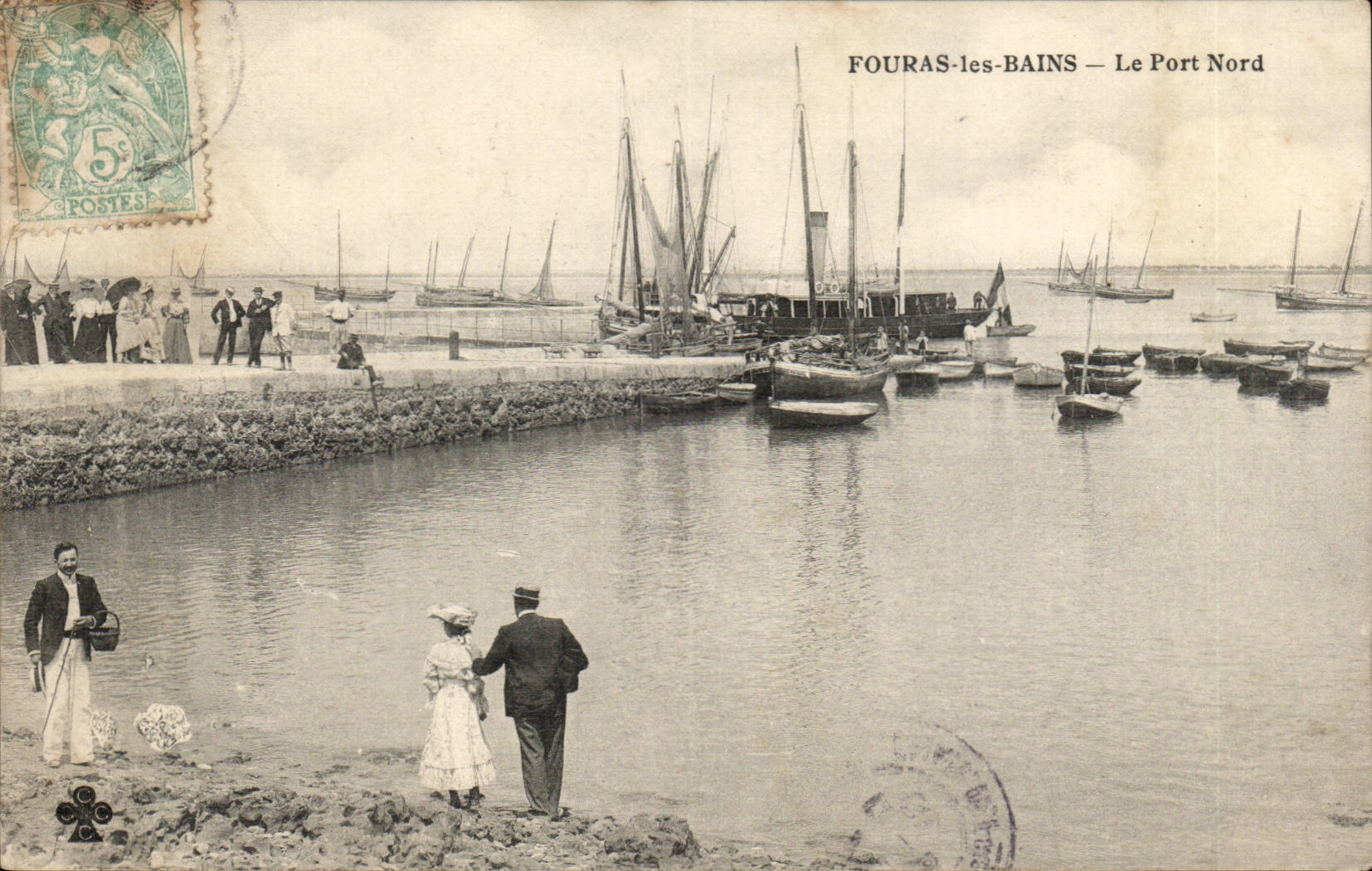 Fouras les Bains CPA the northern port