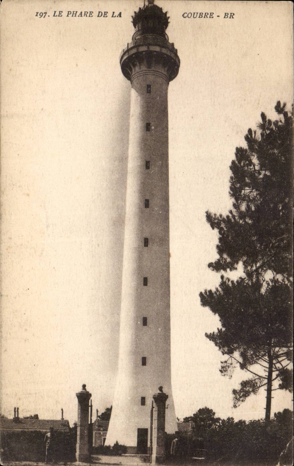 CPA the headlight of Coubre (lighthouse)