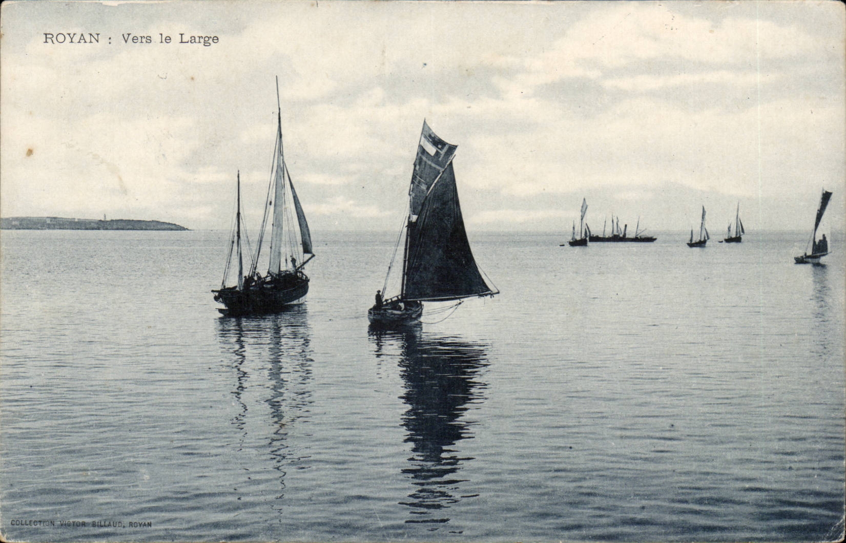 Royan CPA in Richtung zum ausgedehnten (Boot)