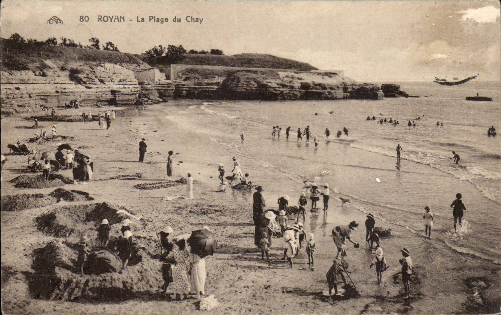 Royan CPA der Strand von Chay